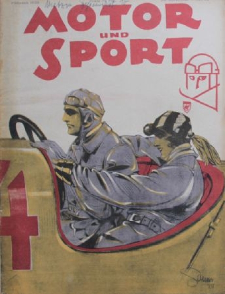 "Motor & Sport" Motor-Magazine Poessneck 1925 (1063)